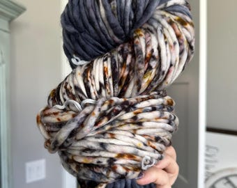 WINTER’S NIGHT - Hand Dyed Yarn - Nellas Cottage - Hand Dyed Fiber - Fiber Yarns - Yarn - Maker - Crochet - Knit - Knitting