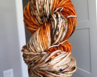 FALLING EMBERS - Hand Dyed Yarn - Nellas Cottage - Hand Dyed Fiber - Fiber Yarns - Yarn - Maker - Crochet - Knit - Knitting