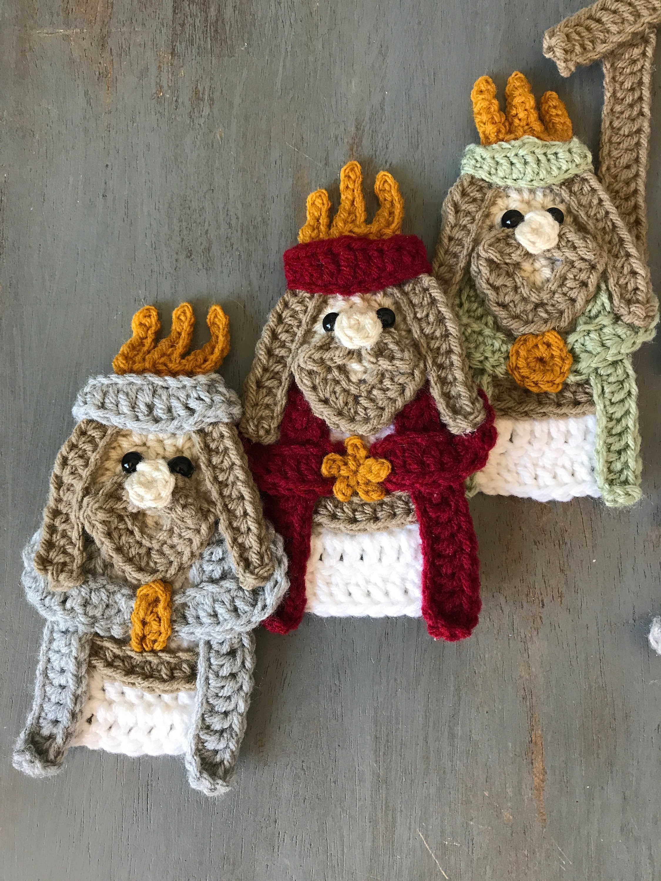 Crochet Pattern INSTANT PDF DOWNLOAD Nativity Nativity Scene
