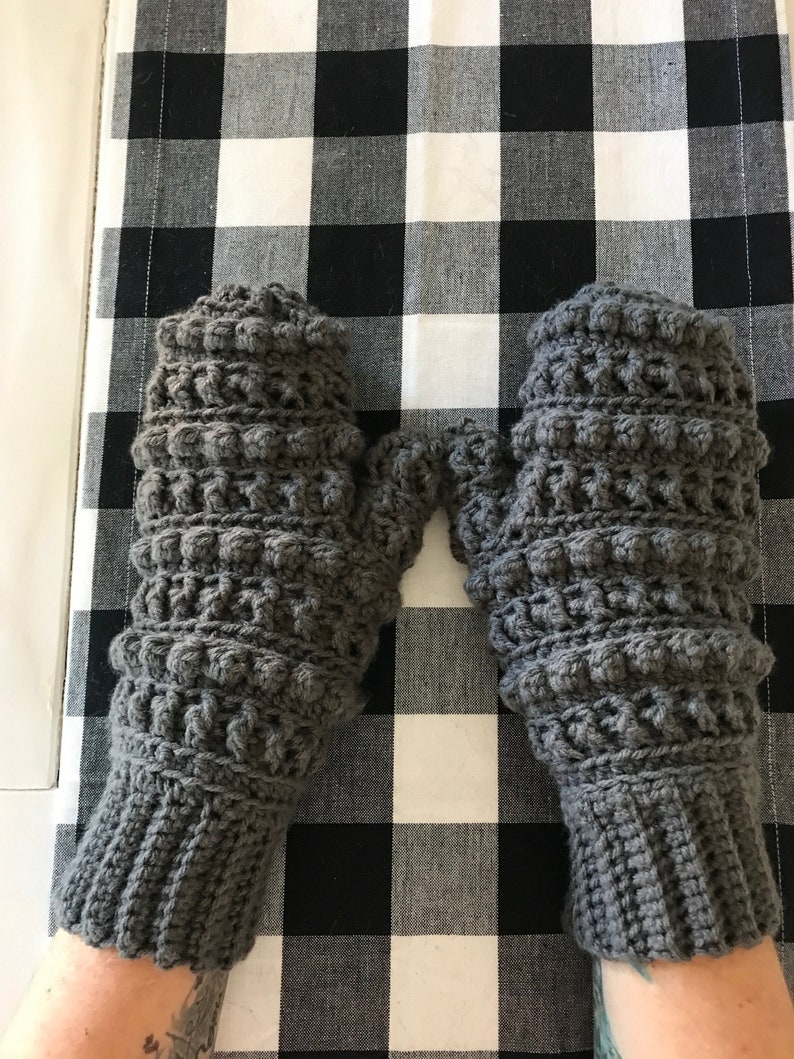 Crochet Pattern INSTANT PDF DOWNLOAD Mittens Pattern Crochet Mittens Crochet Mittens Pattern Mittens Gloves Gloves Pattern image 2