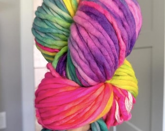 SPIRIT ANIMAL - Hand Dyed Yarn - Nellas Cottage - Hand Dyed Fiber - Fiber Yarns - Yarn - Maker - Crochet - Knit - Knitting