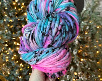 COTTON CANDY - Hand Dyed Yarn - Nellas Cottage - Hand Dyed Fiber - Fiber Yarns - Yarn - Maker - Crochet - Knit - Knitting