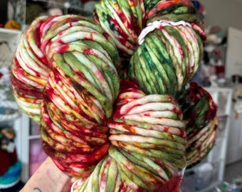 MISTLETOE - Hand Dyed Merino Wool Yarn