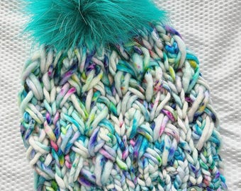 Handmade Knit Beanie - Knit Hat - Knit Accessories - Winter Beanie - Nellas Cottage