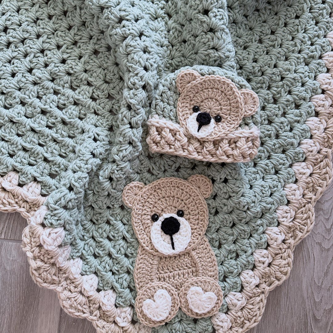 Crochet Baby Blanket - Baby Blanket - Handmade Baby Blanket - Baby