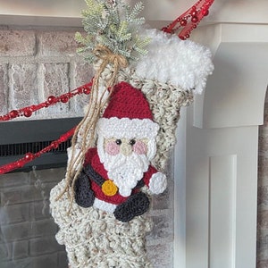 Christmas Stocking - Handmade Stockings - Nellas Cottage - Farmhouse Stockings - Heirlooms - Keepsakes - Christmas - Stockings - Handmade