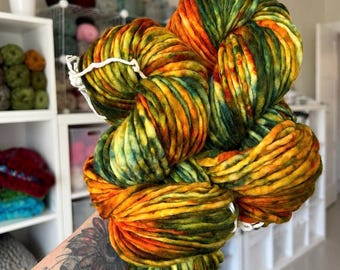 Autumn Trail - Hand Dyed Merino Wool Yarn