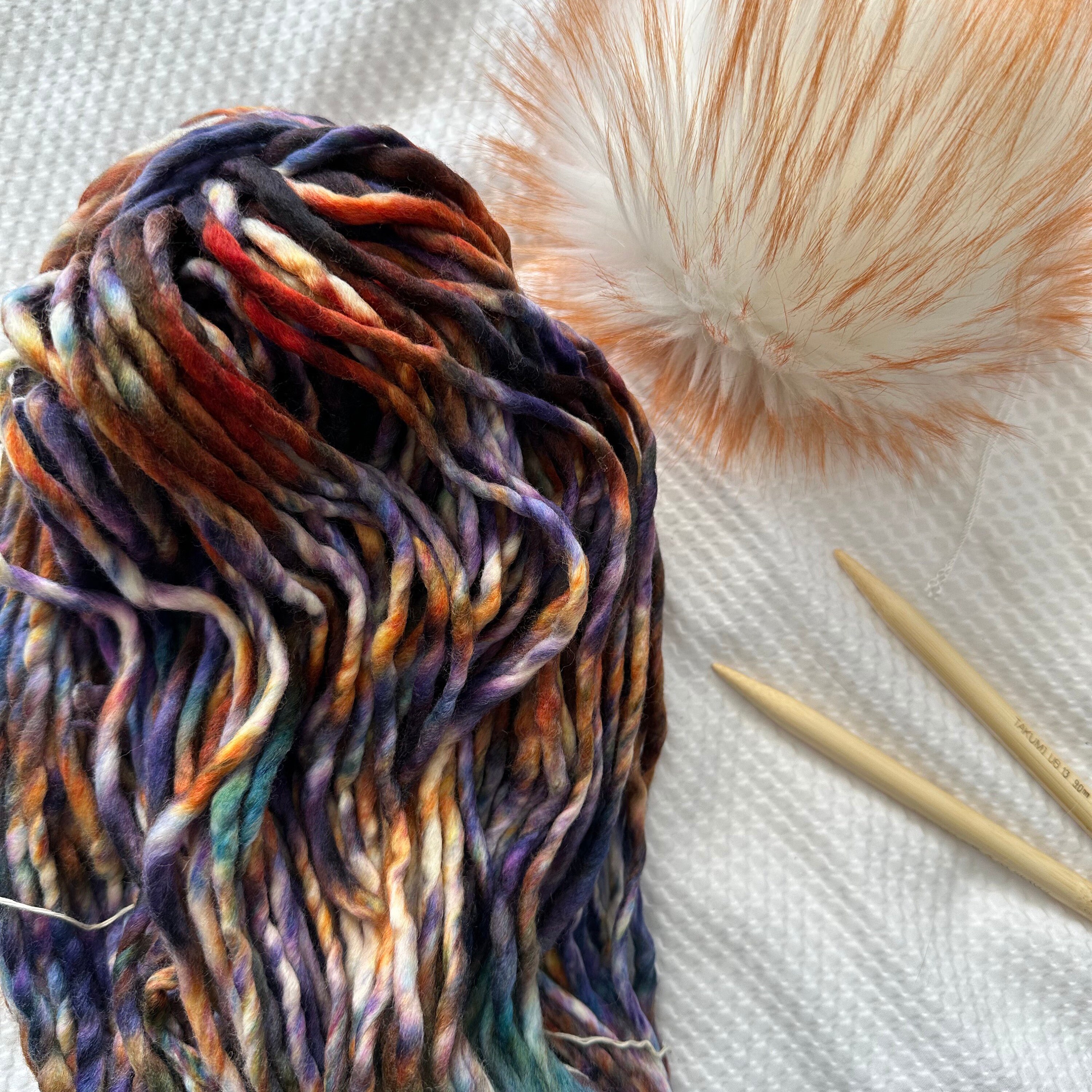 Nella's Knittin' Kits Trompo Malabrigo Rasta Yarn Knitting Pattern