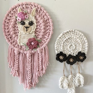 Crochet Pattern - INSTANT PDF DOWNLOAD - Crochet Dream Catchers - Amara Dream Catchers - Nellas Cottage - Home Decor - Farmhouse Home Decor