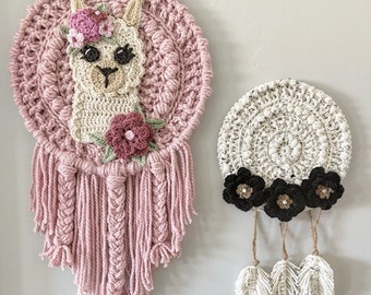 Crochet Pattern - INSTANT PDF DOWNLOAD - Crochet Dream Catchers - Amara Dream Catchers - Nellas Cottage - Home Decor - Farmhouse Home Decor