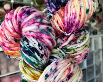 BLOOM - Hand Dyed Merino Wool Yarn - Nellas Cottage - Hand Dyed Fiber - Fiber Yarns - Yarn - Maker - Crochet - Knit - Knitting