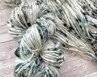 EMERALD FOREST - Hand Dyed Yarn - Nellas Cottage - Hand Dyed Fiber - Fiber Yarns - Yarn - Maker - Crochet - Knit - Knitting