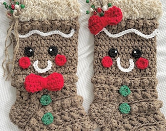 Christmas Stocking - Handmade Stockings - Nellas Cottage - Farmhouse Stockings - Heirlooms - Keepsakes - Christmas - Stockings - Handmade