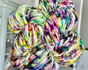 Chaos Creation- Hand Dyed Yarn - Nellas Cottage - Hand Dyed Fiber - Fiber Yarns - Yarn - Maker - Crochet - Knit - Knitting