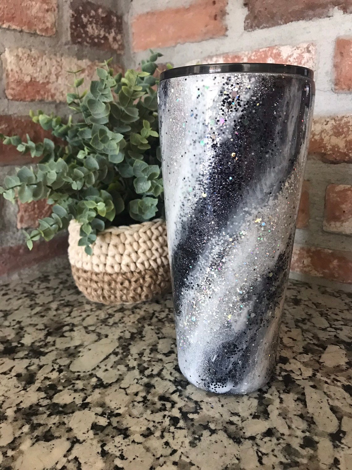 Custom Cup Coffee Cup Tumbler Custom Tumbler Glitter Etsy