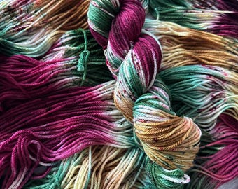 UNDER THE TREE- Hand Dyed Merino Wool Yarn
