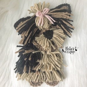 Crochet Pattern - INSTANT PDF DOWNLOAD - Yorkie - Yorkie Pattern - Crochet Yorkie - Crochet Dog - Puppy - Dog Pattern - Crochet