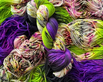 IT'S FRICKEN BATS - Hand Dyed Merino Wool Yarn