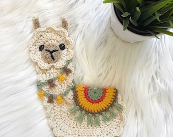 Crochet Pattern - INSTANT PDF DOWNLOAD - Boho Llama - Llama Pattern - Llama - Crochet Llama - Crochet - Pattern - Llama Appliqué