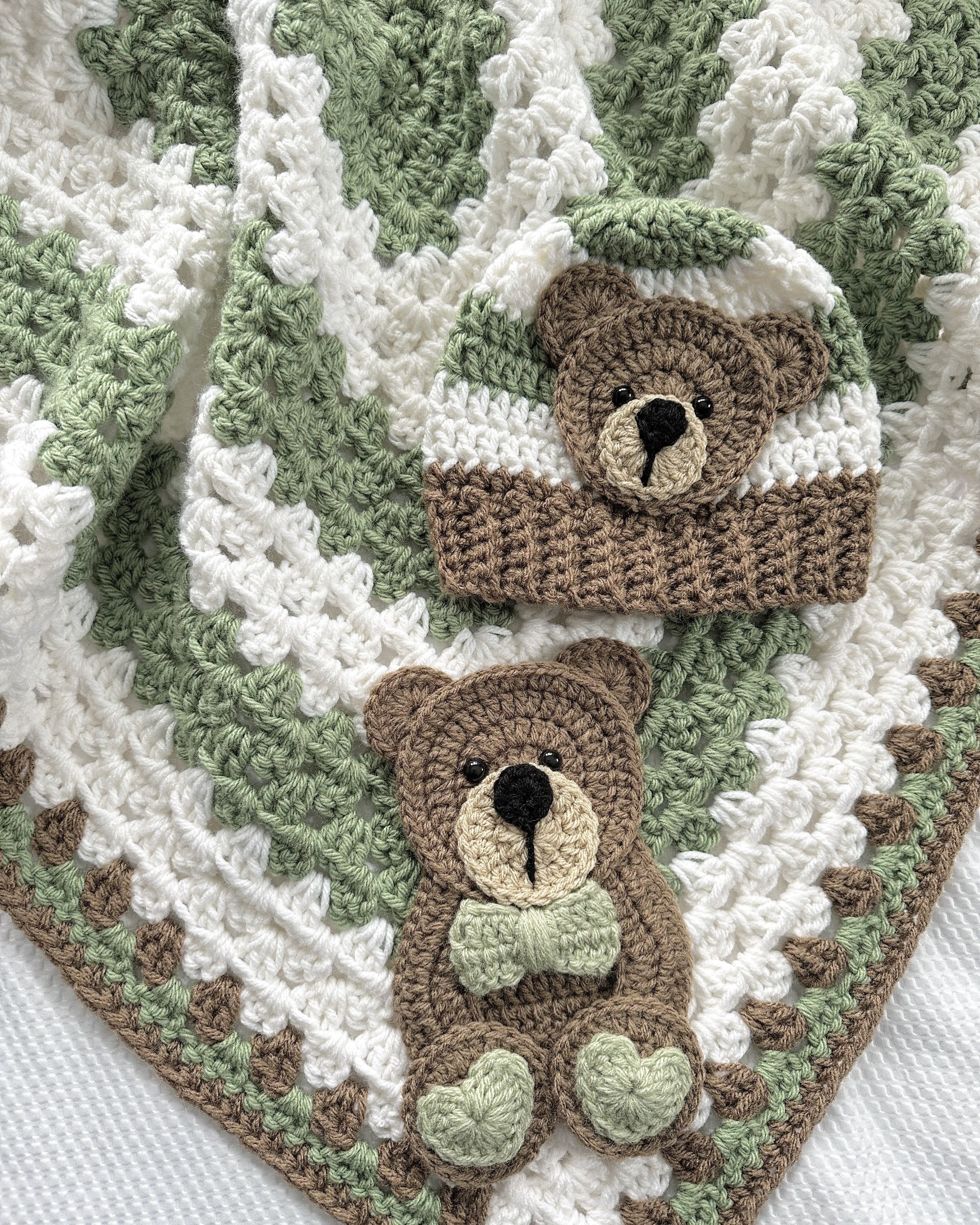 Family Tree Crochet Baby Blanket Kit Shaniko Wool – Appalachian Baby Design