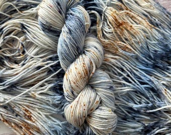 SILENT NIGHT - Hand Dyed Merino Wool Yarn