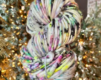 TROLL SPRINKLES - Hand Dyed Yarn - Nellas Cottage - Hand Dyed Fiber - Fiber Yarns - Yarn - Maker - Crochet - Knit - Knitting