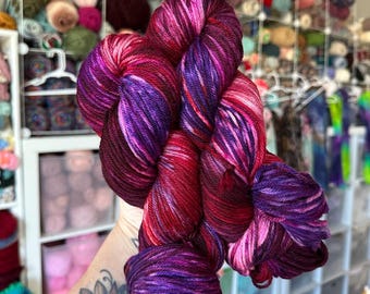 WINE COUNTRY- Hand Dyed Merino Wool Yarn