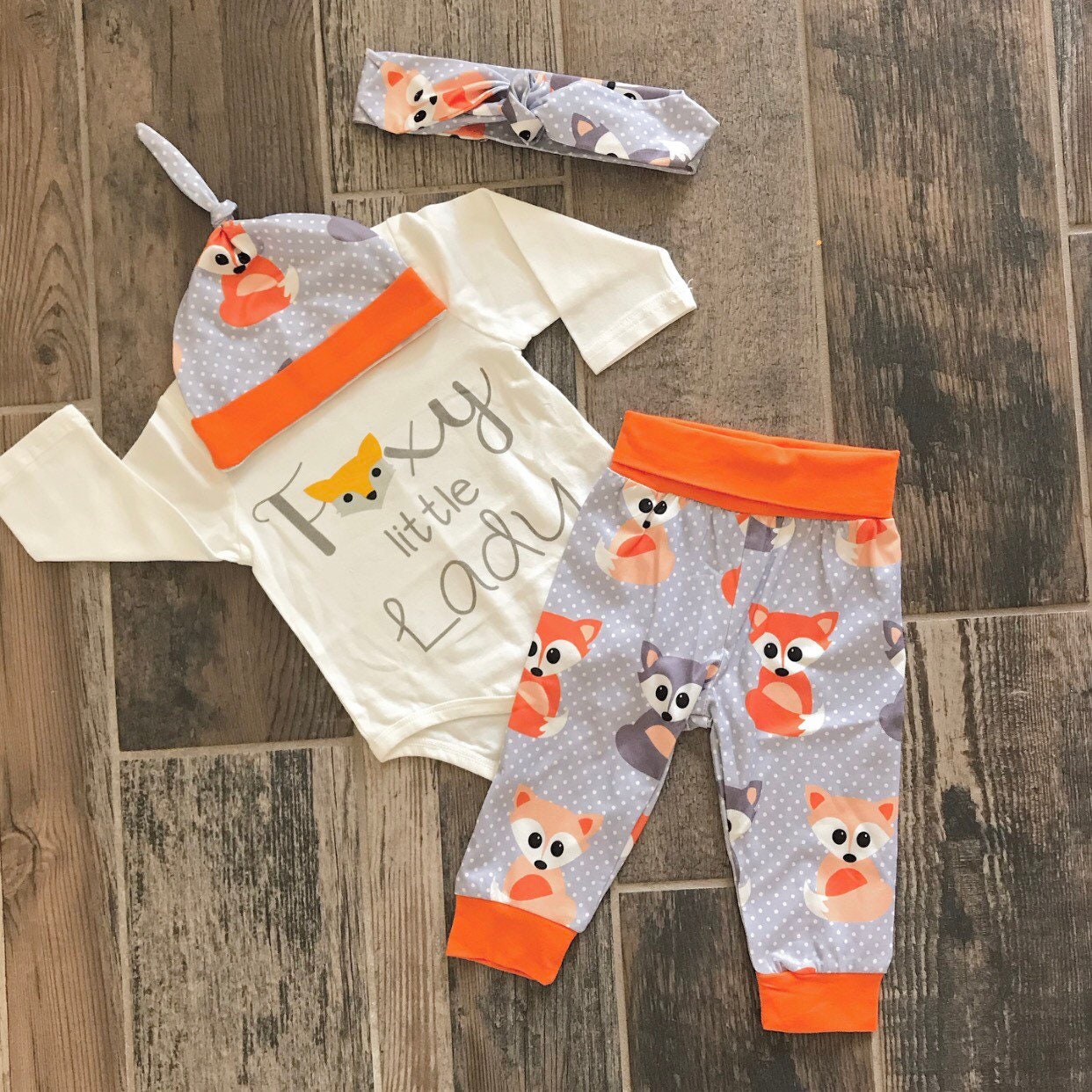 baby girl fox outfit