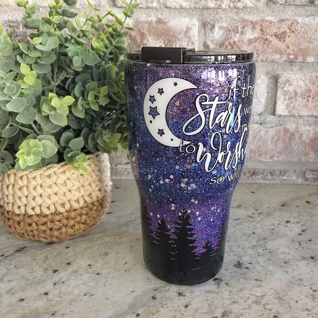 Custom Cup Coffee Cup Tumbler Custom Tumbler Glitter Etsy