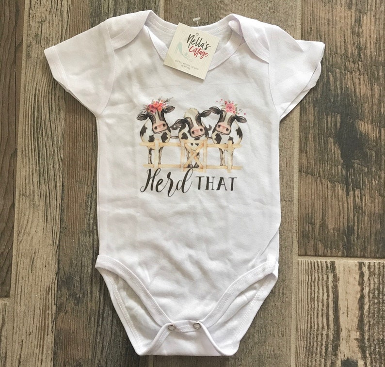 Baby Gifts Baby Clothes Farm Baby Baby Outfit Baby Clothing Baby Shower Gifts Baby Farmer Baby Baby Cows