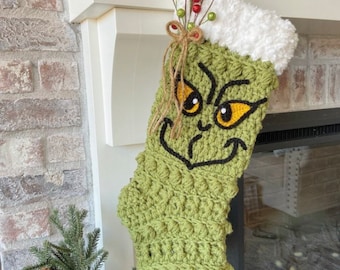 Christmas Stocking - Handmade Stockings - Nellas Cottage - Farmhouse Stockings - Heirlooms - Keepsakes - Christmas - Stockings - Handmade