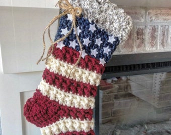 Patriot Christmas Stocking