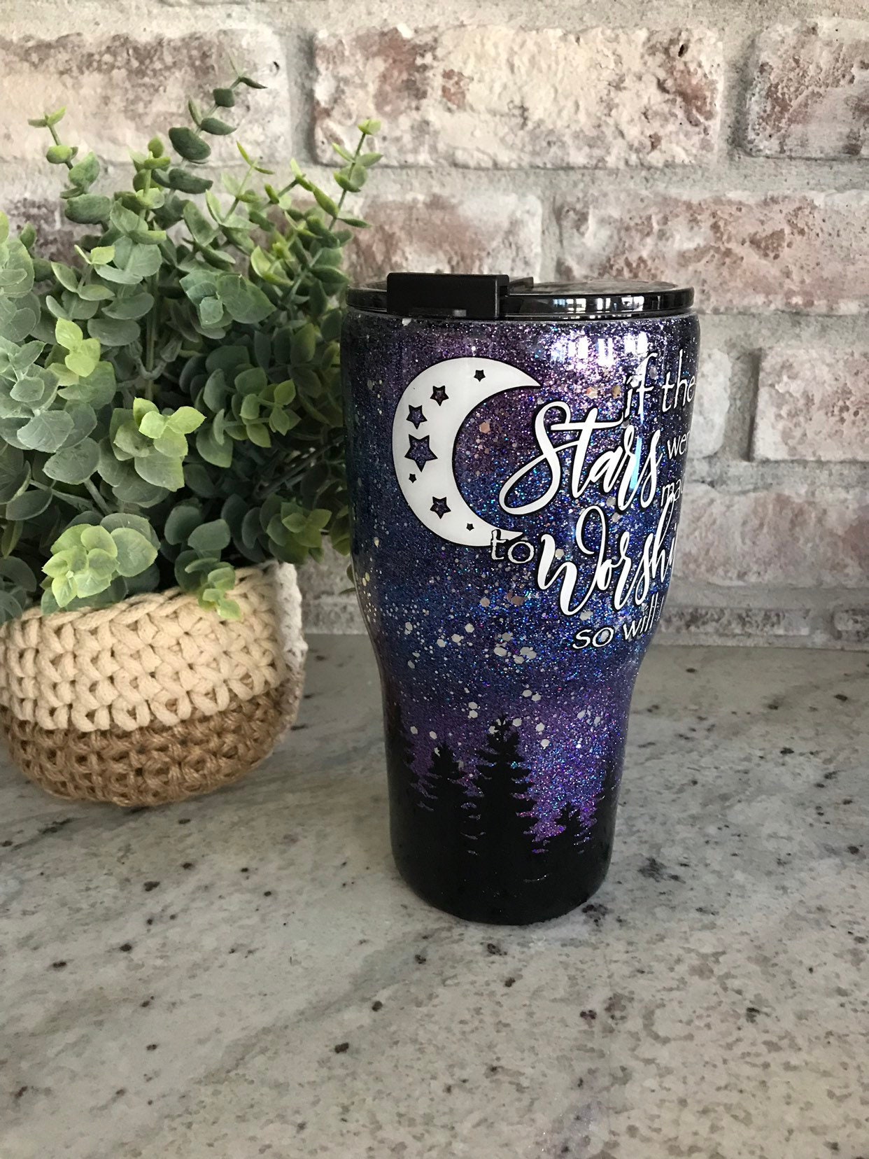 Custom Cup Coffee Cup Tumbler Custom Tumbler Glitter | Etsy