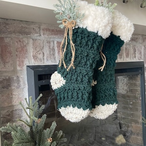 Christmas Stocking - Handmade Stockings - Nellas Cottage - Farmhouse Stockings - Heirlooms - Keepsakes - Christmas - Stockings - Handmade