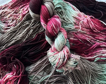 RUSTIC WINTER- Hand Dyed Merino Wool Yarn