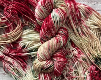GINGERBREAD COOKIES- Hand Dyed Merino Wool Yarn