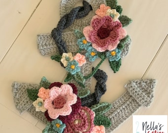 Nella's Exclusive - Crochet Pattern - INSTANT PDF DOWNLOAD - Crochet - Anchor - Crochet Anchor - Appliqué Pattern -Pattern -Crochet Pattern