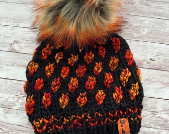 Handmade Knit Beanie - Knit Hat - Knit Accessories - Winter Beanie - Nellas Cottage