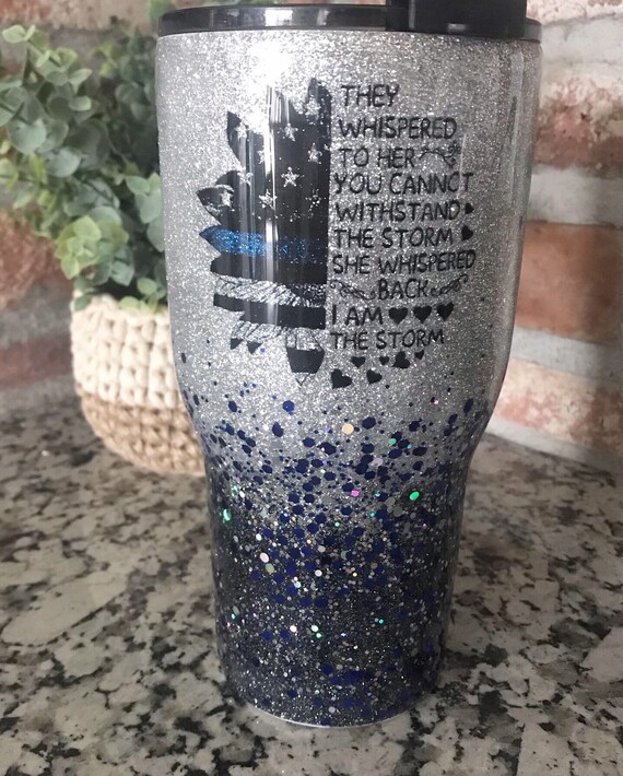 Custom Cup Coffee Cup Tumbler Custom Tumbler Glitter Etsy