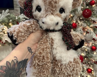 Limited Edition 2025 Holiday Marley Moo Snuggler