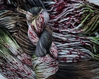 CAMP CRYSTAL - Hand Dyed Merino Wool Yarn