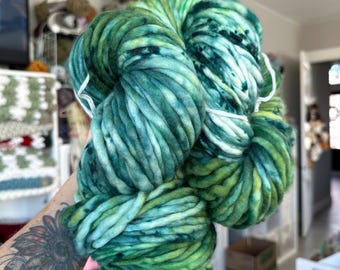 LAGOON - Hand Dyed Merino Wool Yarn
