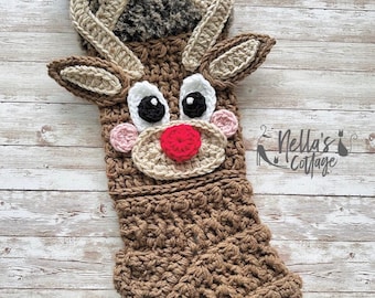Christmas Stocking - Handmade Stockings - Nellas Cottage - Farmhouse Stockings - Heirlooms - Keepsakes - Christmas - Stockings - Handmade