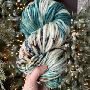 FOREST BIRCH - Hand Dyed Merino Wool Yarn