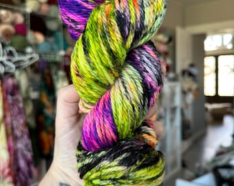 TRICK OR TREAT- Hand Dyed Merino Wool Yarn