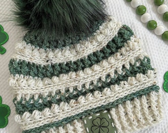 Crochet Pattern - INSTANT PDF DOWNLOAD - Crochet Beanie - Nellas Cottage - The Seule Amara Beanie - Crocheted - Hats - Beanies - Accessories