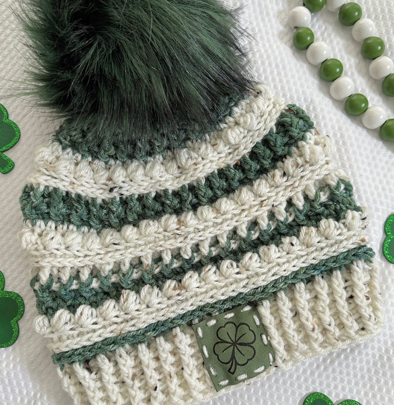 Crochet Pattern - INSTANT PDF DOWNLOAD - Crochet Beanie - Nellas ...