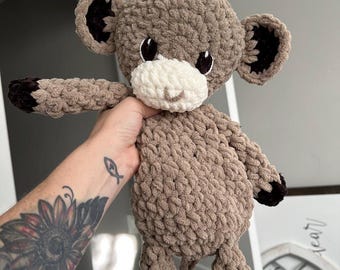 Crocheted Monkey Snuggler
