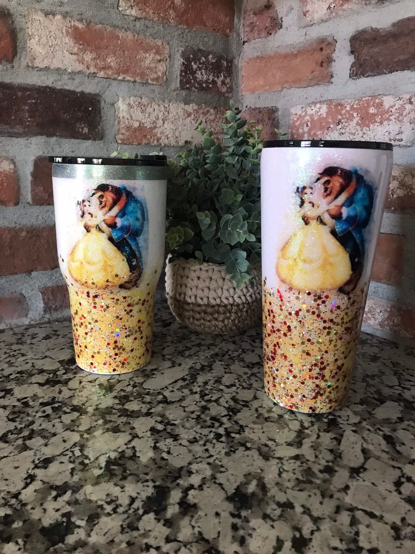 Custom Cup Coffee Cup Tumbler Custom Tumbler Glitter Etsy