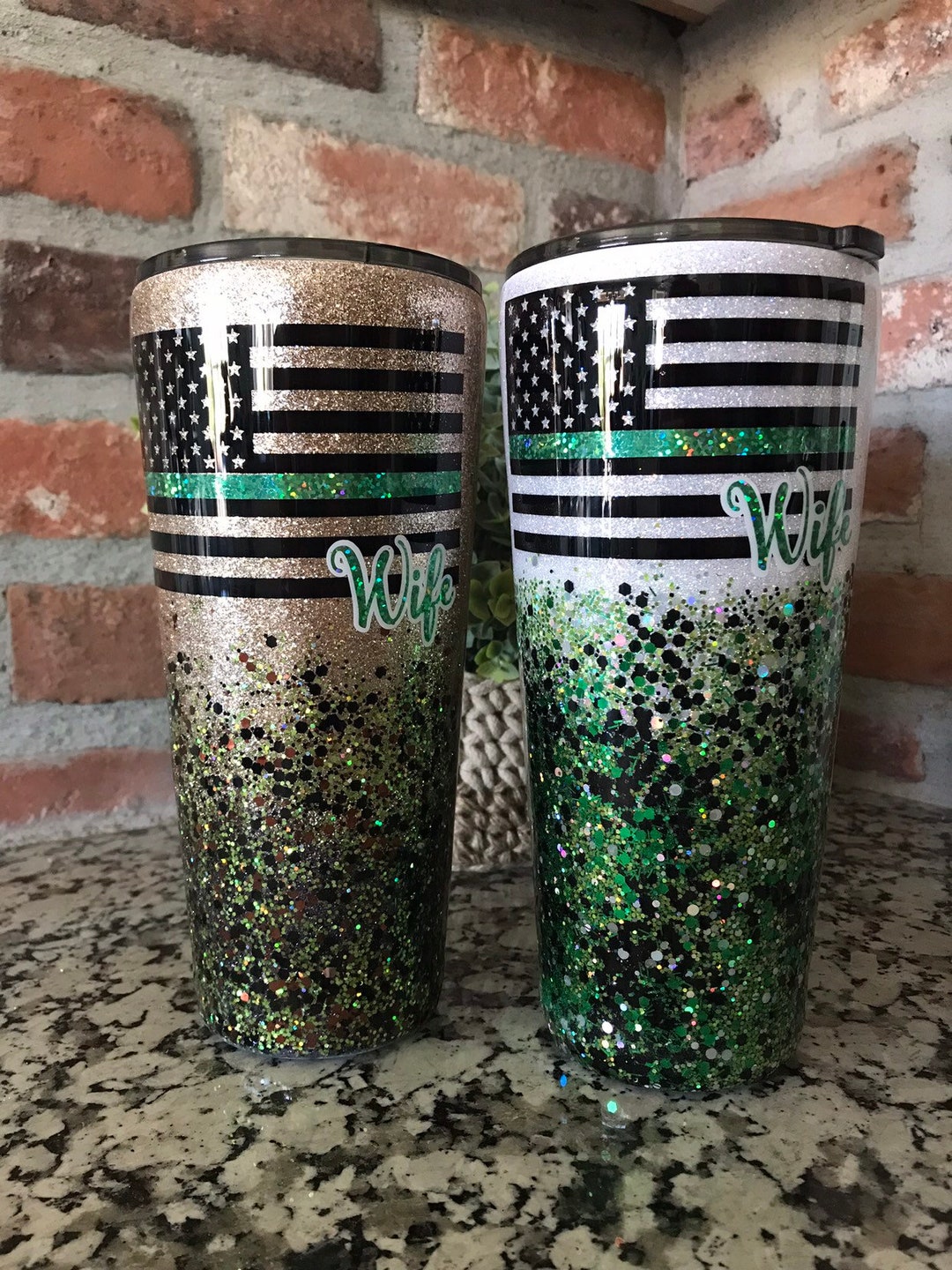 Custom Cup Coffee Cup Tumbler Custom Tumbler Glitter Etsy